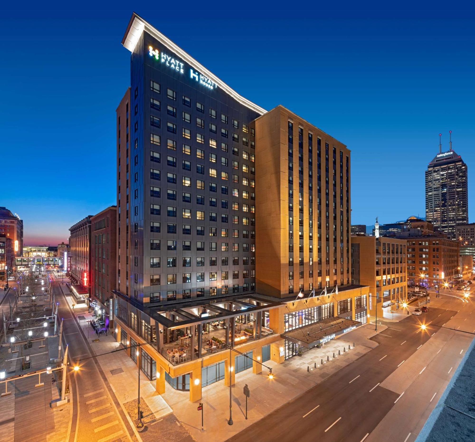 Hyatt Place Indianapolis Downtown Exterior foto